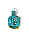 Sac en papier de luxe 3D pour Hanoucca