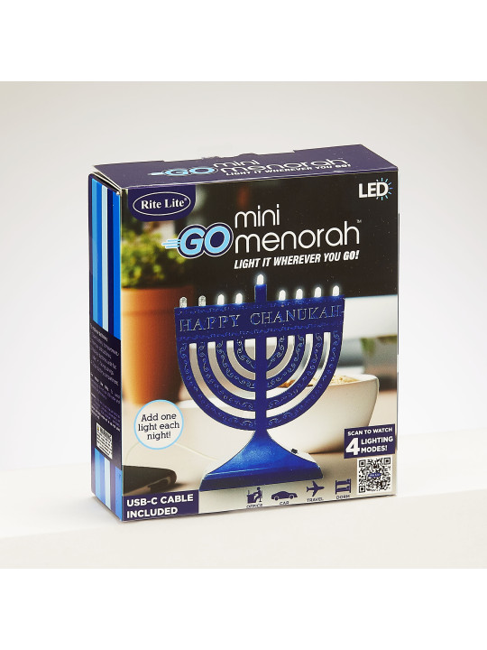Go Menorah Mini, allumez-la partout