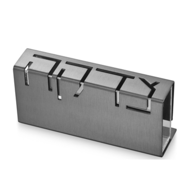 Boîte de Tsedaka Design Grise