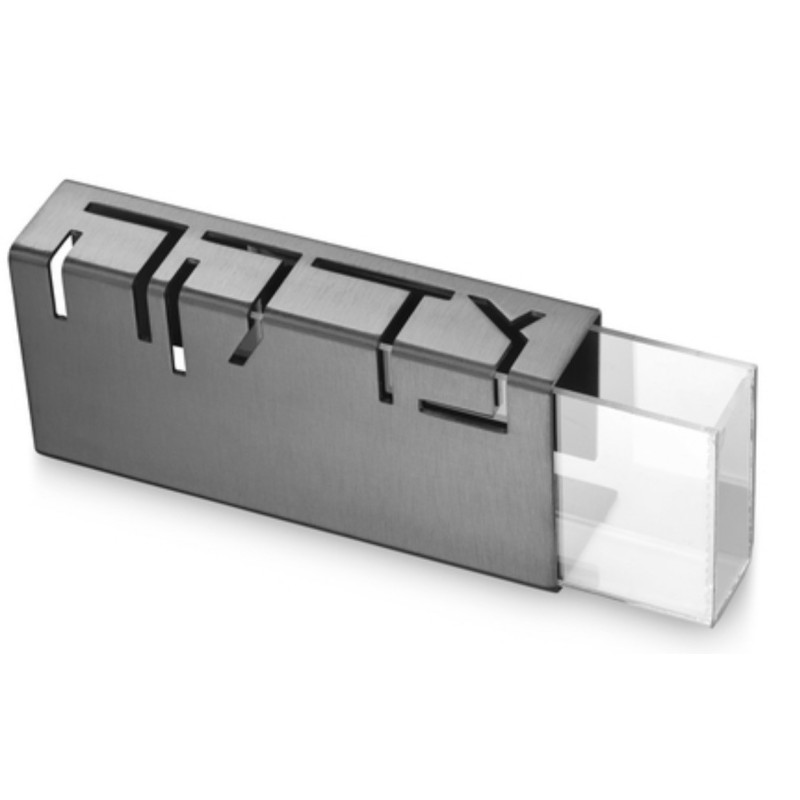 Boîte de Tsedaka Design Grise