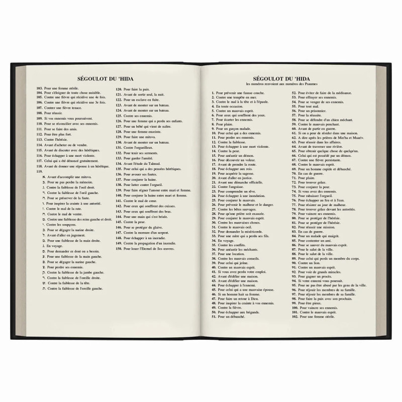 Téhilim de Rabénou Hébreu-Phonétique – Format Moyen — Creme